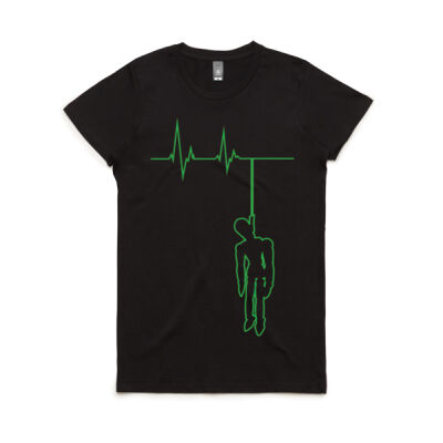 Deadman Industries - Flatline Women's Tee Thumbnail