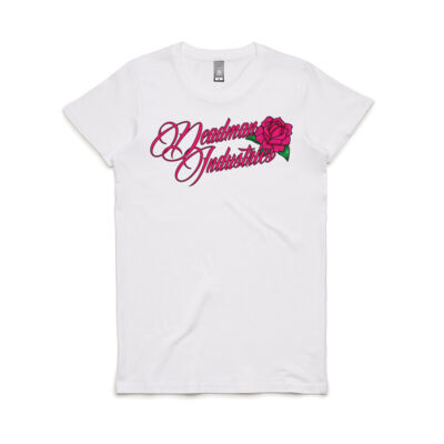 Deadman Industries - Deflowered White Women's Tee Thumbnail
