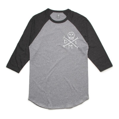 Deadman Industries - Roger 3/4 Sleeve - 3/4 Raglan Tee Unisex Thumbnail